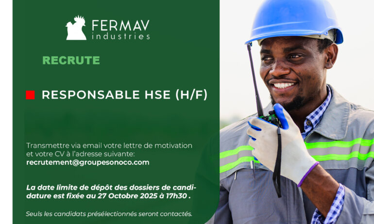 RESPONSABLE HSE (H/F)