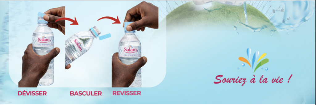 Eau Salam lance le premier bouchon solidaire en Guinée