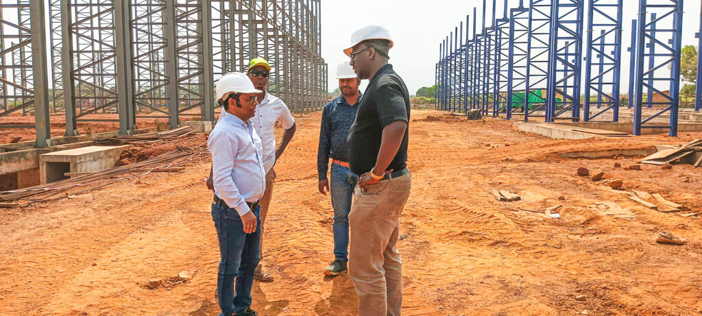 IMA : Visite d’audit au laminoir TMT de Kouria