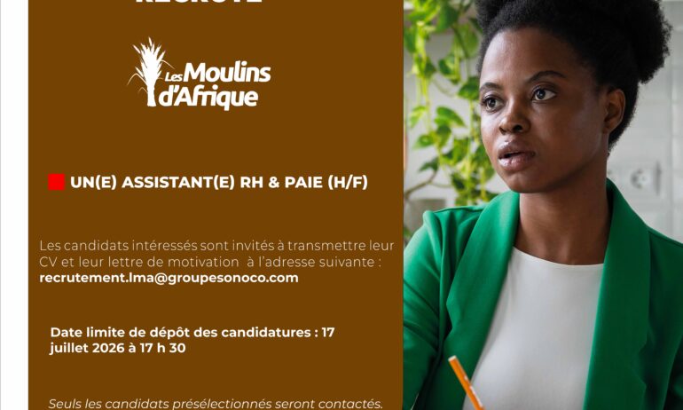 Un(e) Assistant(e) RH & Paie (H/F)